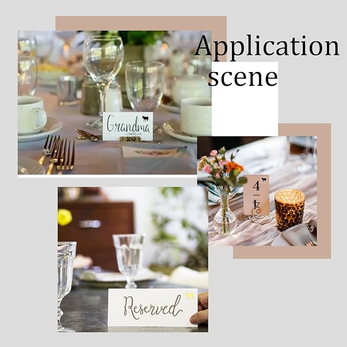 OLYCRAFT 2400pcs Meal Stickers Menu Choices 0.4 inch Cow Pattern Meal Stickers for Place Cards Wedding Meal Indicator Stickers Meal Choice Stickers for Banquet Gold & Black