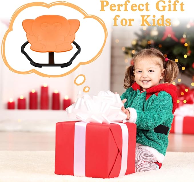 Spinning Chair for Autistic Kids Sit and Spin Chair for Kids Swivel Sensory Chair Elephant Spinning Seat Autism Sensory Chair Items for Sensory Room Training Balance Body Coordination