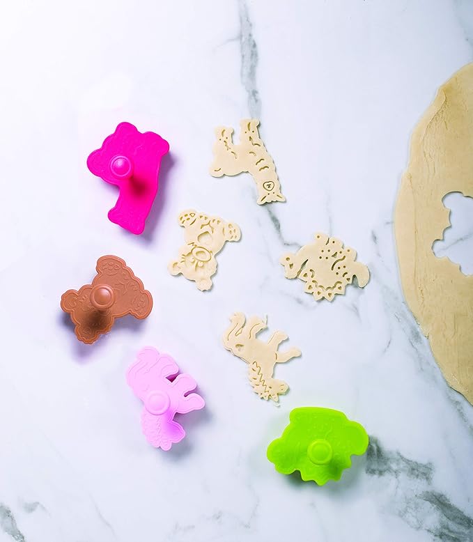 Mrs. Anderson’s Baking Animal Cookie Cutters, BPA Free, Set of 8