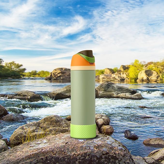 Silicone Boot for Owala Water Bottle 24 oz 32 oz 40 oz, Anti-Slip Protective Sleeve for FreeSip/Twist/Flip Stainless Steel Water Bottles Accessories