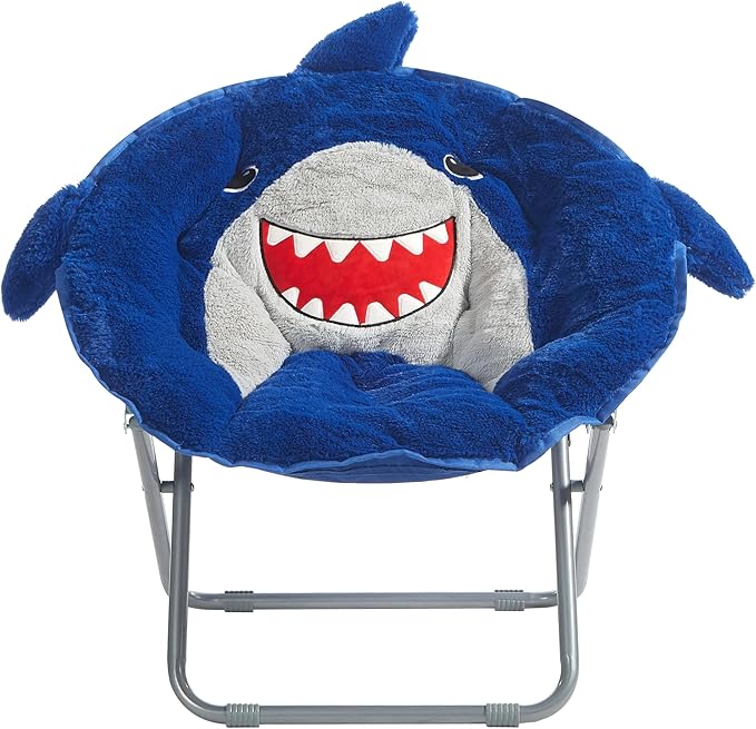 Heritage Kids Character Saucer Chair, Shark