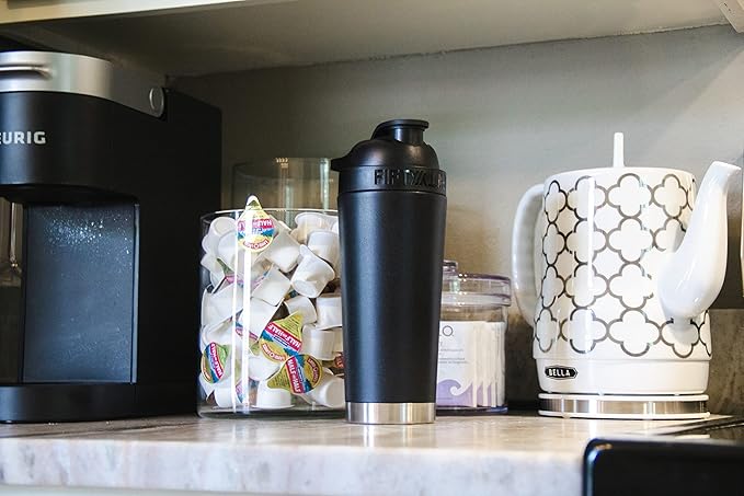 FIFTY/FIFTY SS VI Shaker Bottle - 25OZ - Black