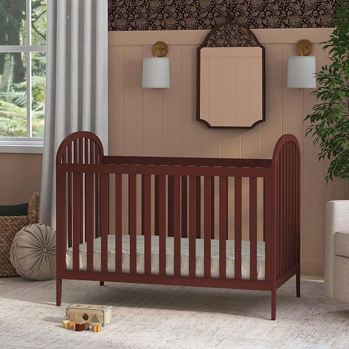 DaVinci, Beau 3-in-1 Convertible Crib in Crimson, Gold Certified