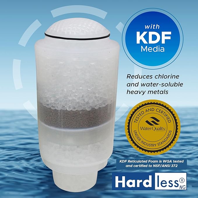 Replacement Cartridge for Hardless NG4L Whole House Water Filter - Designed for Areas with Extra Hard Water, Provides Clean and Filtered Water, Easy Installation - 8-Month Capacity