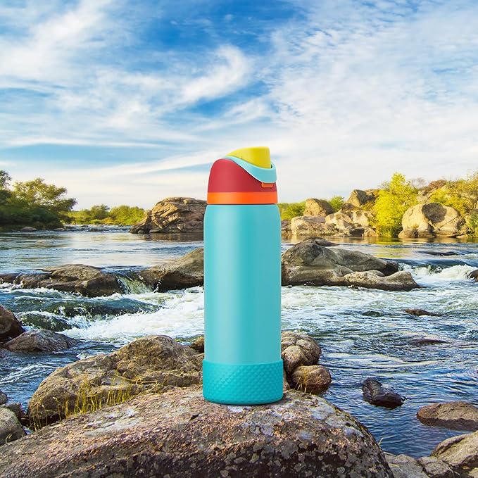 Silicone Boot for Owala Water Bottle 24 oz 32 oz 40 oz, Anti-Slip Protective Sleeve for FreeSip/Twist/Flip Stainless Steel Water Bottles Accessories
