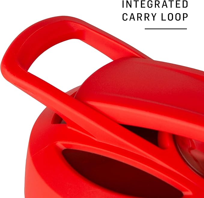 BlenderBottle Strada Shaker Cup Insulated Stainless Steel Water Bottle with Wire Whisk, 24-Ounce, Forest