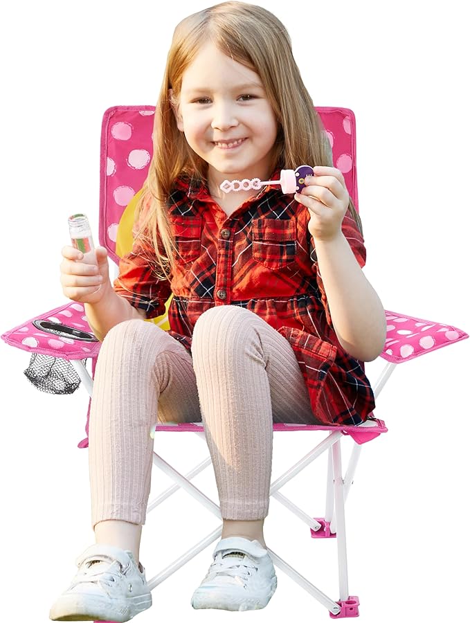 Heritage Kids Children's Figural Camp Chair, Pineapple