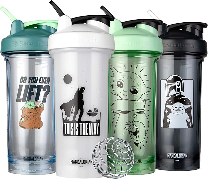 BlenderBottle Star Wars Shaker Bottle Pro Series Perfect for Protein Shakes and Pre Workout, 28-Ounce, Do You Even Lift?