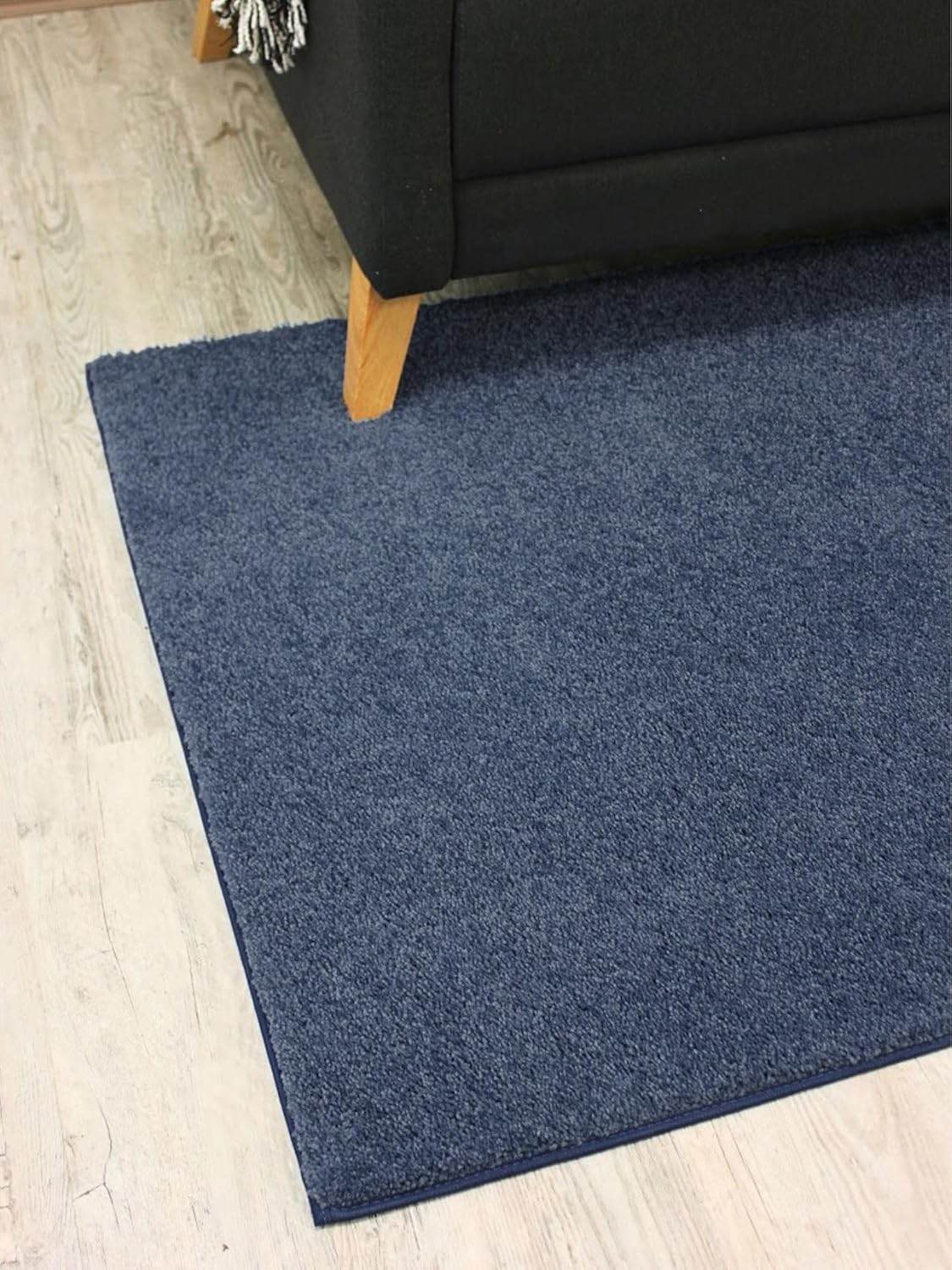 KOECKRITZ Soft and Colorful Kids Classroom Area Rugs (Passes Flammability Pill Test) Many Sizes and Bright Colors to Select from (9' Round, Navy)