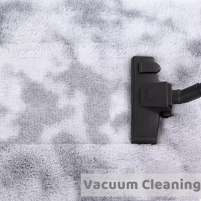 2x6 Rug Runner Faux Fur Fluffy Area Rug for Bedroom Extra Soft Fuzzy Rugs Plush Shaggy Throw Carpet for Nursery Kids Room Non Slip Non Shedding Home Decor Rug for Living Room,Tie Dye Light Grey