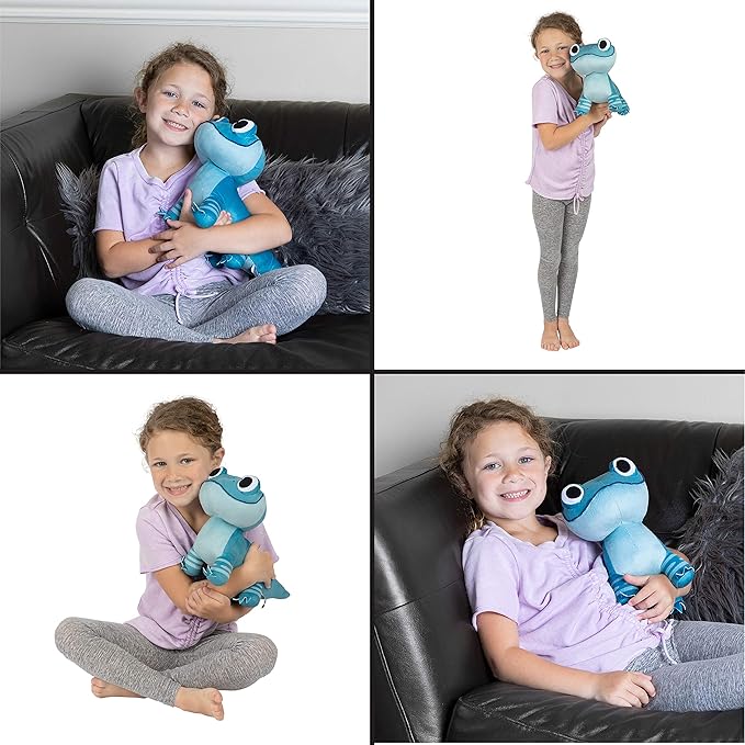 Disney Frozen 2 Salamander Kids Bedding Super Soft Plush Cuddle Pillow Buddy, "Official" Disney Product By Franco