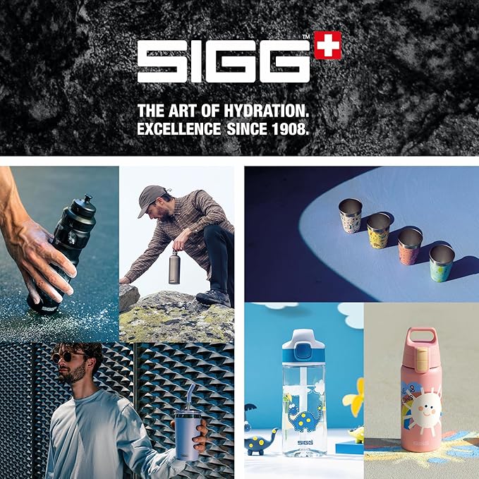 SIGG - Stainless Steel Kids Bottle - Shield One - Suitable For Carbonated Beverages - 17 Oz