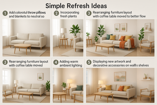 5 Simple Ways to Refresh Your Living Room Without a Full Redesign
