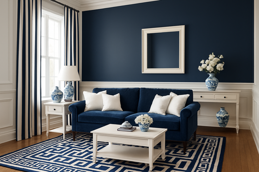 The Art of Timeless Home Décor: Why Navy and White Never Go Out of Style
