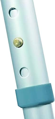 Ginsey RA+ Adjustable Non-Skid Bath Step, White, 300-lb Capacity - Step Stool, Non-Slip, Bathroom, Kitchen, Lightweight