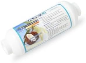 IPW Industries Inc-(IL-6W-C-38) - 6" x 2" Inline Post GAC Carbon Water Filter 3/8" NPT Female/Single /