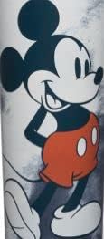 Corkcicle Disney Mickey Mouse 16 Ounce Canteen Triple Insulated Stainless Steel Water Bottle with Screw Cap and Extra Wide Mouth, Tie Dye