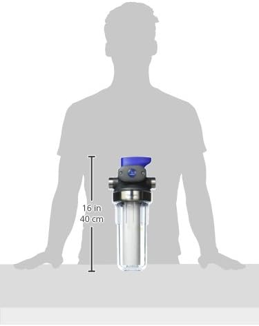 Culligan WH-S200-C Whole-House Sediment Water Filtration System, Clear