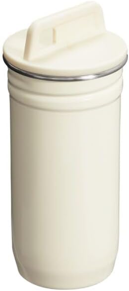 Stanley Adventure Nesting Shot Glass Set, 4 Stainless Steel Shot Glasses with Rugged Metal Travel Carry Case, Camping Gifts, Cream Gloss, 2oz