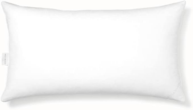 BOLL & BRANCH Down Chamber Pillow – Luxury 100% Organic Cotton Shell – Cleaner Cruelty Free US Down Bedding – Premium Comfort and Superior Head Support– Medium, King