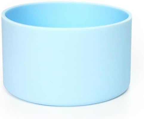 Sky Blue Silicone Boots for 40/30oz Stanley Cup Tumbler - Protective Sleeves for Quencher Adventure H2.0 & Ice Flow Flip, Non-Slip, Durable, Dishwasher Safe, Scratch & Dent Protection.