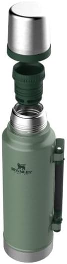 Stanley Thermo Stopper replacement for yerba mate drinking - Convert Stanley Thermo to Yerba Mate Termo Pico Mate/Pico cebador Stopper with High Precision Flow (Black without beak, Set of 1)