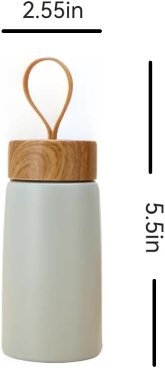 Insulated Bottle,Hot Water and Cold Beverages Last for Hours,Good for Biking,Backpacking,Camping, Office,Fits Most Car Cup Holders（280ML）