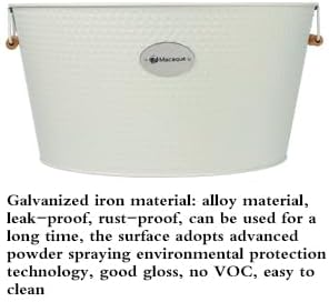 Large Ice Buckets, Banquet Ice Buckets, Cocktail Bar Ice Buckets, Home And Kitchen Beverage Beer Ice Buckets (white1)