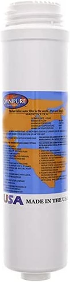 IPW Industries Inc-Omnipure - (Q5515) - 10" x 2.5" Q-Series Twist Off Carbon Block Filter