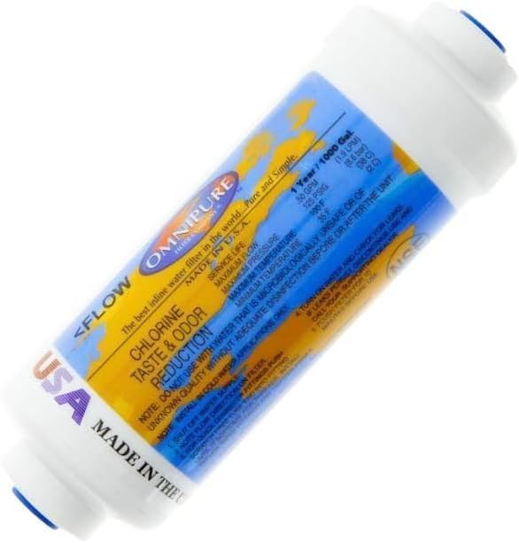 IPW Industries Inc- T40 Coconut Carbon Inline Filter 1/4" NPT