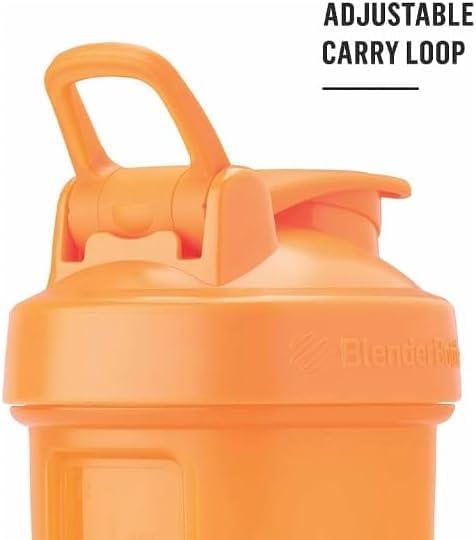 BlenderBottle Classic V2 Shaker Bottle Perfect for Protein Shakes and Pre Workout, 45oz, Full Color Tan