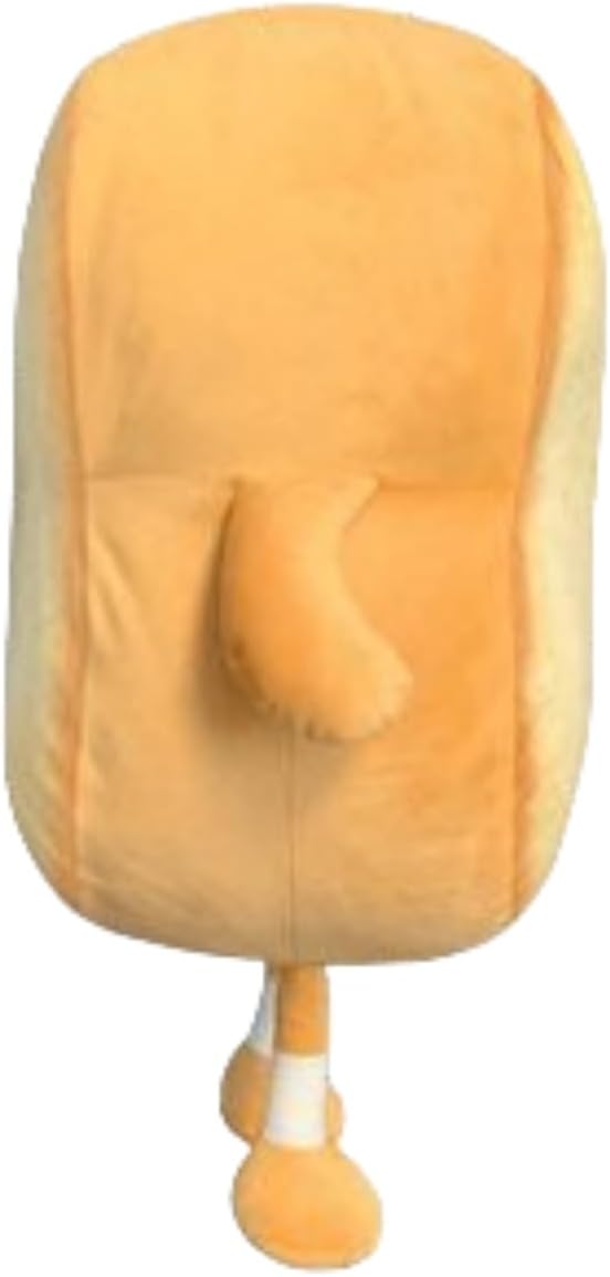 Toast Bread Plush Pillow Toy Bread Doll Funny Cute Food Plushies Stuffed Animal Soft Birthday Party Xmas Gifts 12in (Toast Bread, OneSize)