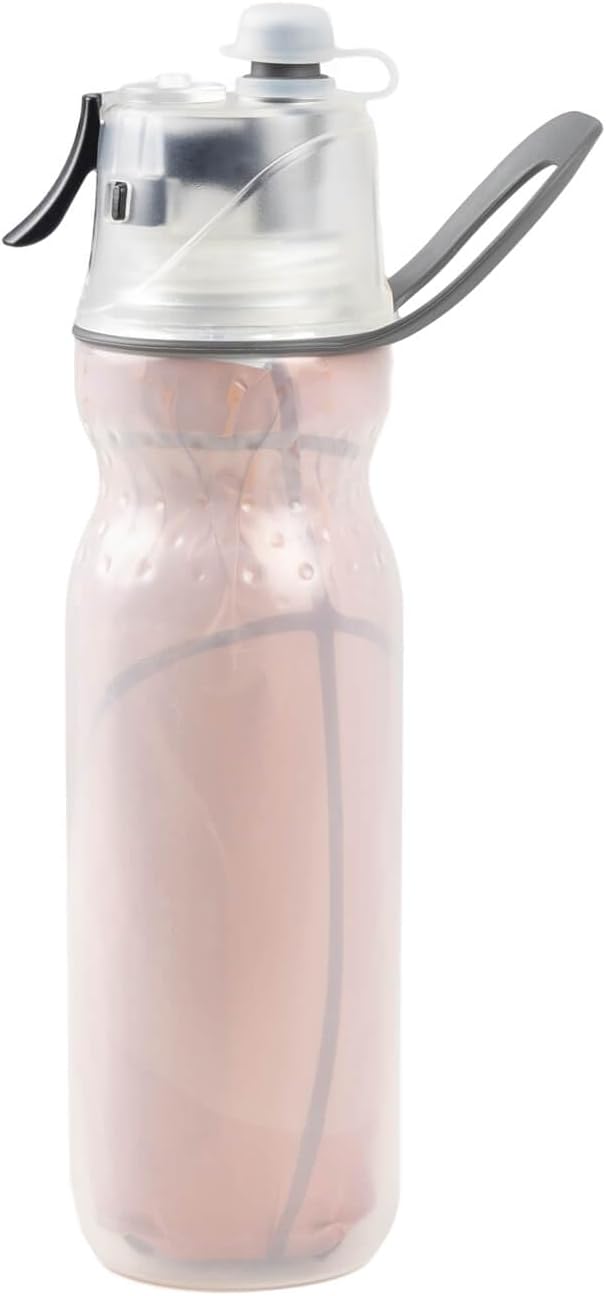Basketball Accessories Water Bottles Gifts for Boys Girls Misting Sports Water Bottle for Kids School 20 oz Insulated Mist and Sip Waterbottle