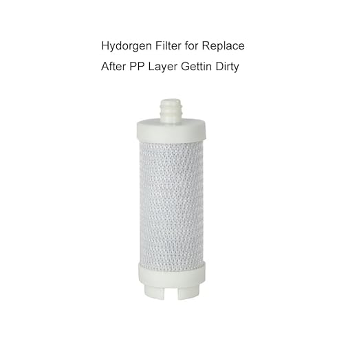 Microelement Hydrogen Water Filter, Alkaline Mineral Drinking Water, Kitchen Filtration, Shower Water Filter, Remove Chlorine and Impurity, Filter Replaceable, for Household Hotel (Filter Element)