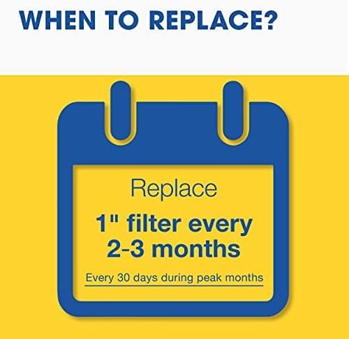 Aerostar 18x20x1 MERV 13 Pleated Air Filter, AC Furnace Air Filter, 6-Pack (Actual Size: 17 3/4" x 19 3/4" x 3/4")