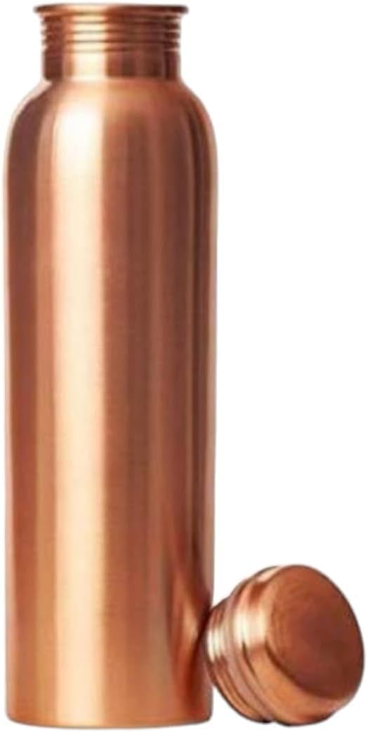 EcoLife Hydration Copper Bottle - Stay Refreshed with 900ml Capacity, 7X7X27 CM