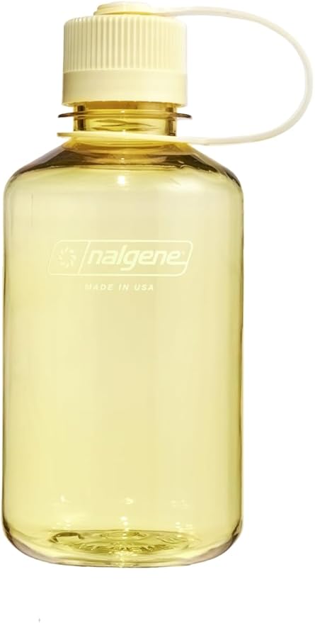 Nalgene Sustain Tritan BPA-Free Water Bottle Made with Material Derived from 50% Plastic Waste, 16 OZ, Narrow Mouth