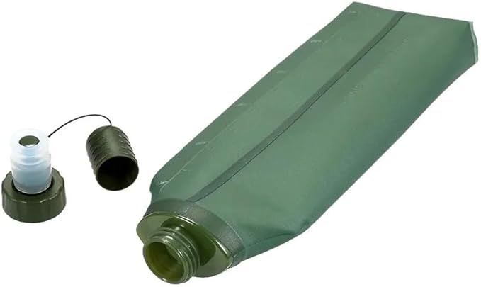 RAİL TPU Outdoor Sport Bottle, 500ml (16.9 oz), Folding Soft Flask for Running, Camping, Hiking, Bicycling, Fitness Water Bag