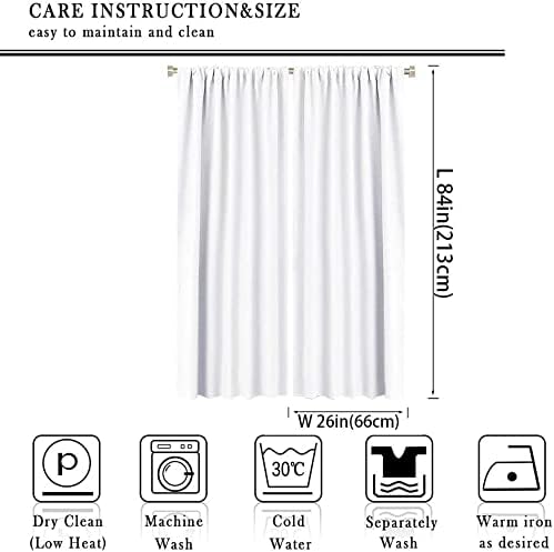 Unicorn Curtains Fantasy Star Moon Cartoon Theme Curtains Cute White Unicorn Rainbow Design Printed Curtains Boys Girls Room Curtains 52x84 Inch 2 Panels