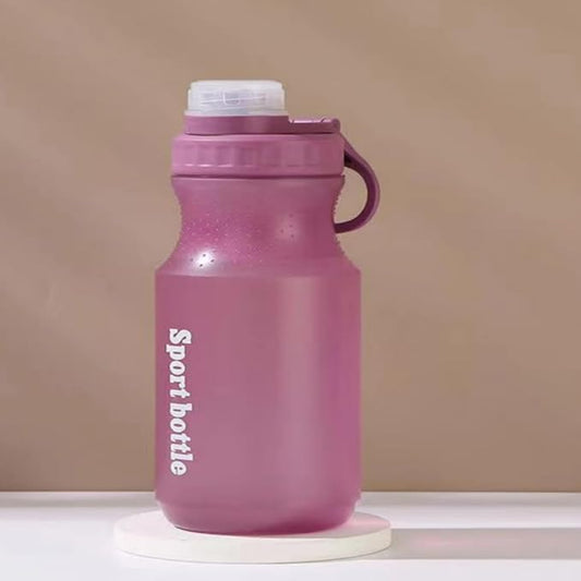 Sports Water Bottle, Kids Water Bottle, Plastic Water Bottle,BPA-Free,Leak-Proof, Reusable Water Bottle for School, Outdoor,Gym, Running, Hiking (Purple (13OZ))