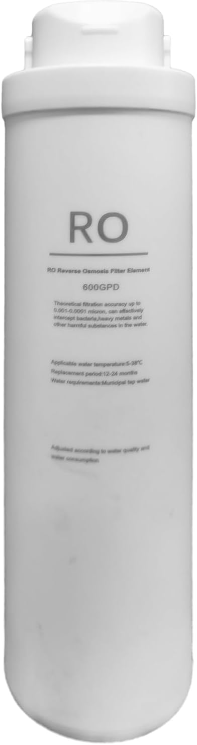 RO Replacement Filter Compatible with DR1-600 Reverse Osmosis System，24 Months Lifetime, DR1-600 RO Filter