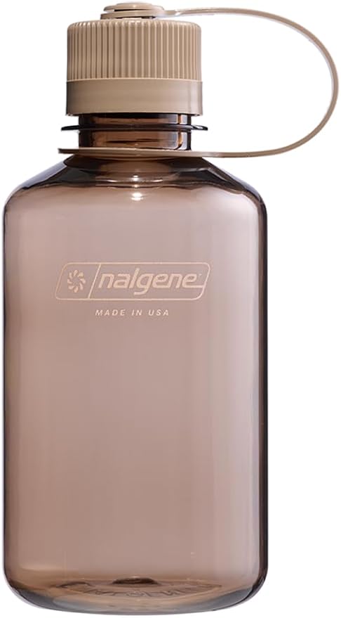 Nalgene Sustain Tritan BPA-Free Water Bottle Made with Material Derived from 50% Plastic Waste, 16 OZ, Narrow Mouth
