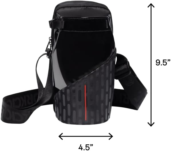 Corkcicle x Star Wars Darth Vader Crossbody Water Bottle Sling Bag, Fits 16 oz to 40 oz Tumbler – Water Bottle Holder with Strap Securely Holds Bottle, Cards, Phone, & Keys