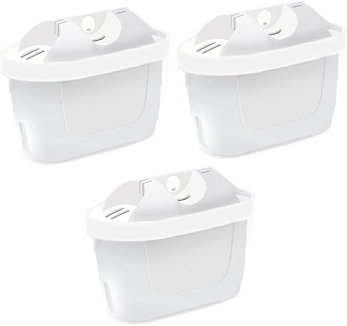 Water Filter for All BRITA,Compatible with Brita Maxtra/Mava,Maxtra+, Fit for Mavea,Marella jug Pitcher Replacement Cartridge, Reduce Limescale and Impurities. … (3)