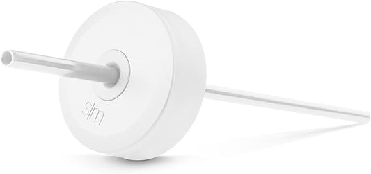 Simple Modern Wide Mouth Lid Leak Proof Straw Chug Handle Flip Fits Summit Water Bottles and Hydro Flask, Tumbler Style, Winter White