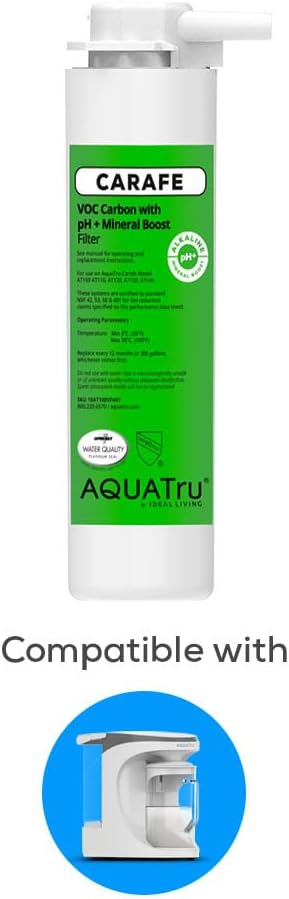 AquaTru Carafe Replacement Filters (Alkaline)