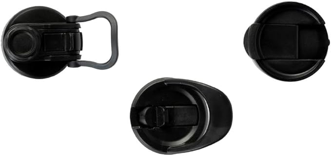 TempPro Water Flask - 3 Straw Lids, Leak-proof Stainless Steel Gym & Outdoor Bottles for Men& Women - Double Walled, Insulated Thermos (32 OZ)