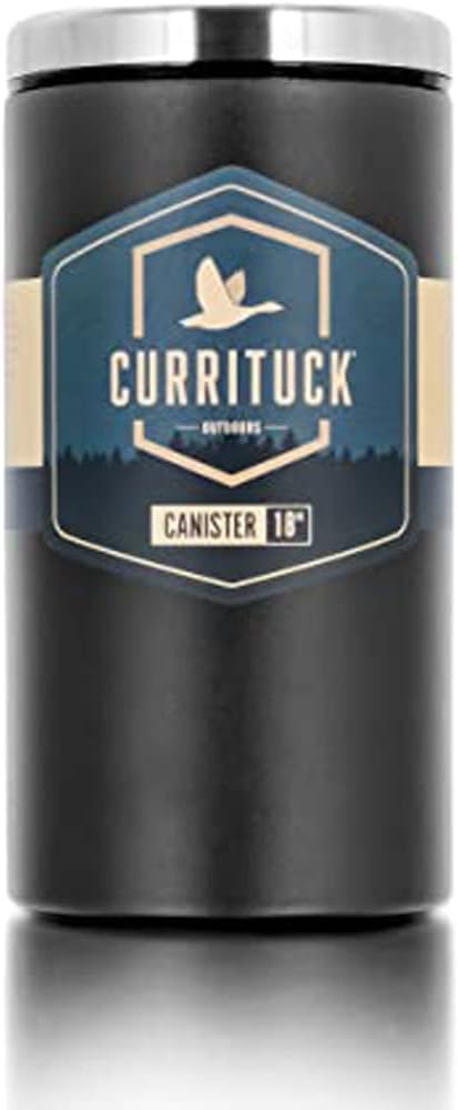 Camco 51930 Charcoal 12 Oz. Stainless Steel Leak Proof Insulated Food Container Durable Travel Jar for Hot Or Cold Lunch