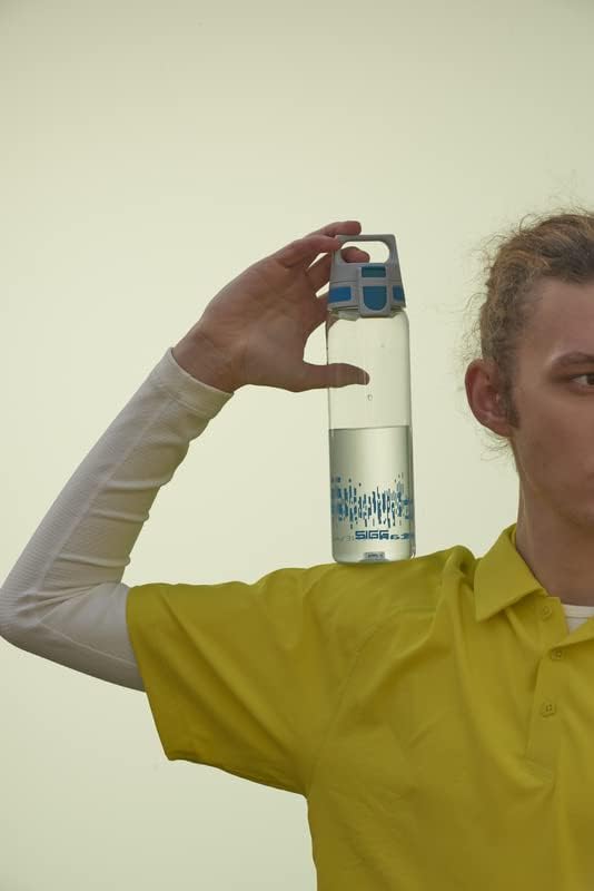 SIGG - Tritan Renew Transparent Water Bottle - Total Clear ONE MyPlanet - For Carbonated Beverages - Dishwasher Safe - With Fruit Strainer - Leakproof & Lightweight - BPA Free - 17 Oz / 25 Oz / 51 Oz