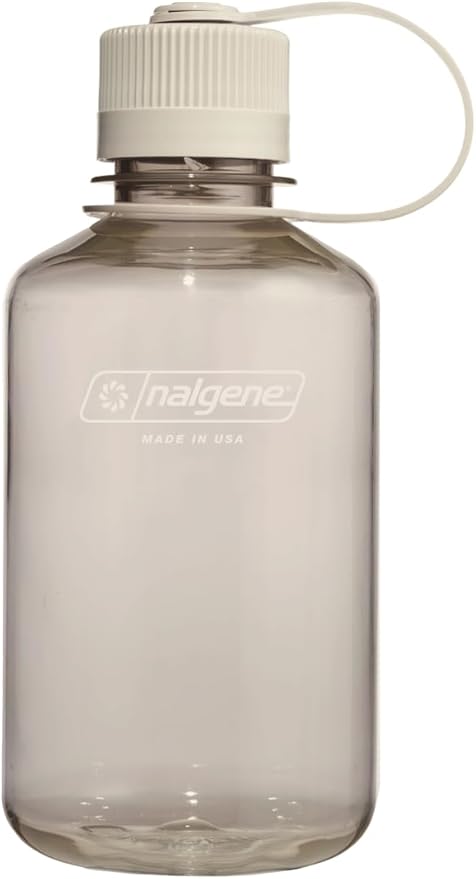 Nalgene Sustain Tritan BPA-Free Water Bottle Made with Material Derived from 50% Plastic Waste, 16 OZ, Narrow Mouth